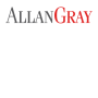 Grey Allan red gray logo